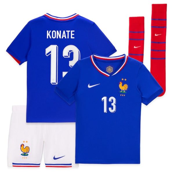 Maillot Kit Enfant Equipe De France Euro 2024 Konate