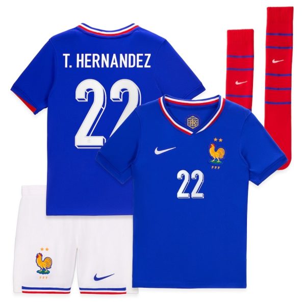 Maillot Kit Enfant Equipe De France Euro 2024 T.Hernandez