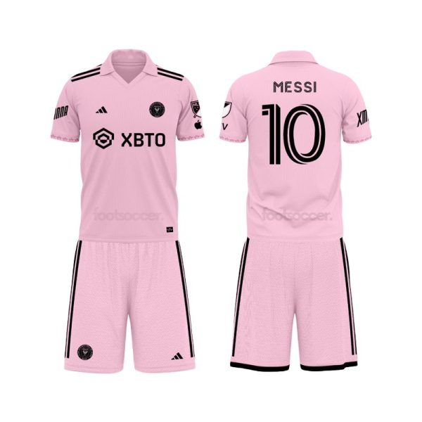 Maillot Kit Enfant Inter Miami Messi 2022 2023 Domicile