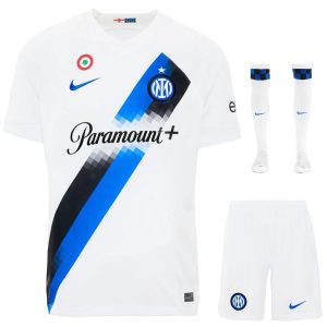 Maillot Kit Enfant Inter Milan 2023 2024 Extérieur