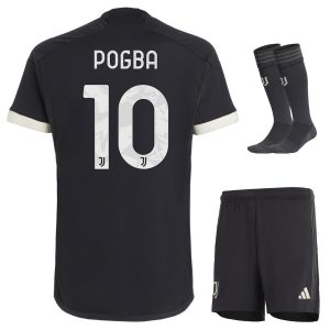 Maillot Kit Enfant Juventus Third 2023 2024 Pogba