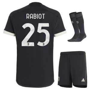 Maillot Kit Enfant Juventus Third 2023 2024 Rabiot