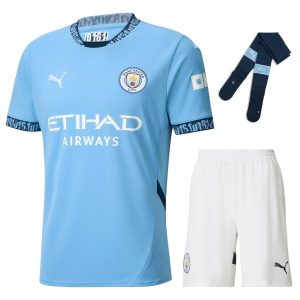 Maillot Kit Enfant Manchester City Domicile 2024 2025