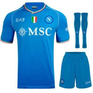 MAILLOT KIT ENFANT NAPLES 2023 2024 DOMICILE