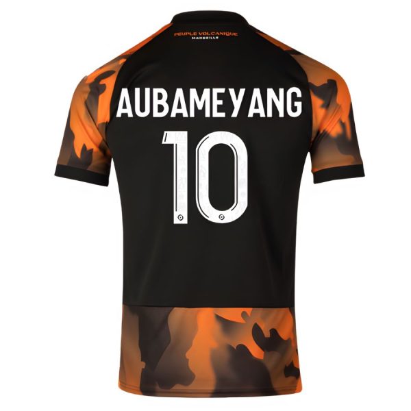 Maillot Kit Enfant OM 2023 2024 Third Aubameyang