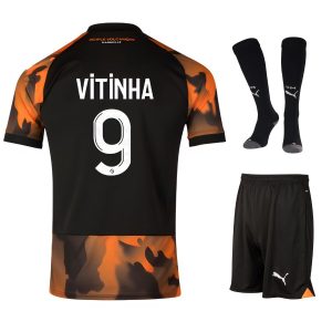 Maillot Kit Enfant OM 2023 2024 Third Vitinha