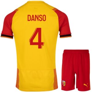 MAILLOT KIT ENFANT RC LENS DOMICILE 2023-24 DANSO