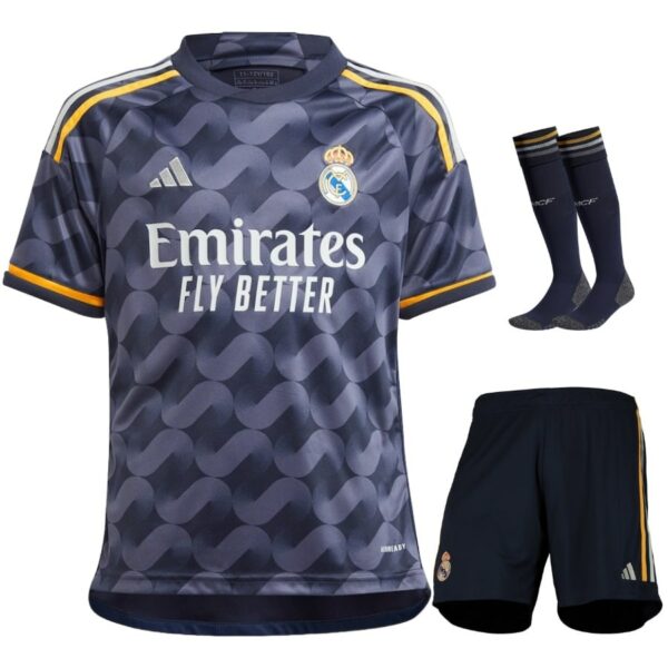 Maillot Kit Enfant Real Madrid 2023 2024 Extérieur