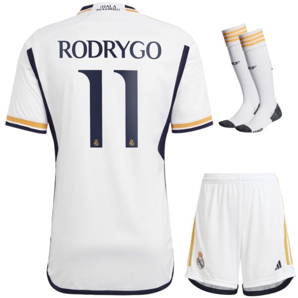 MAILLOT KIT ENFANT REAL MADRID DOMICILE 2023 2024 RODRYGO