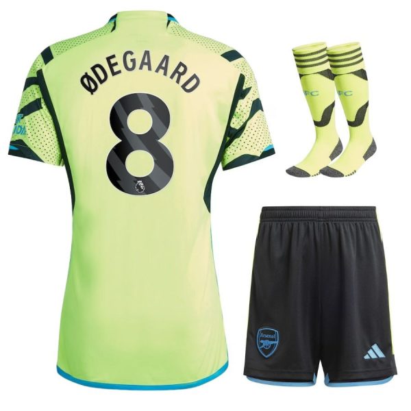 Maillot Kit enfant Extérieur Arsenal 2023 2024 Odegaard