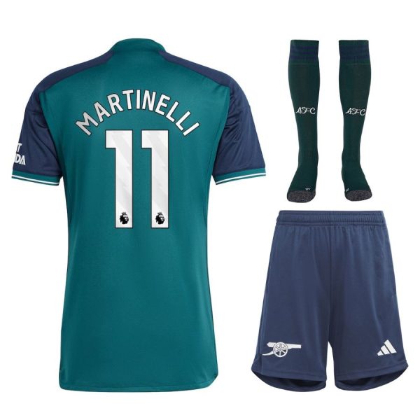 Maillot Kit enfant Third Arsenal 2023 2024 Martinelli