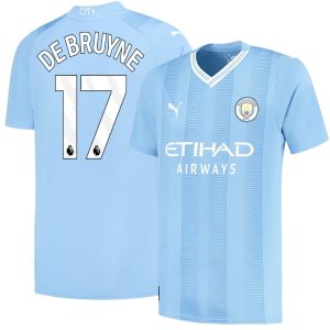 Maillot Manchester City 2023 2024 Domicile De Bruyne