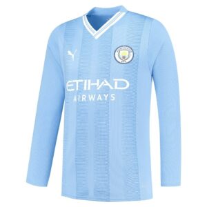 MAILLOT MANCHESTER CITY DOMICILE 2023 2024 MANCHES LONGUES