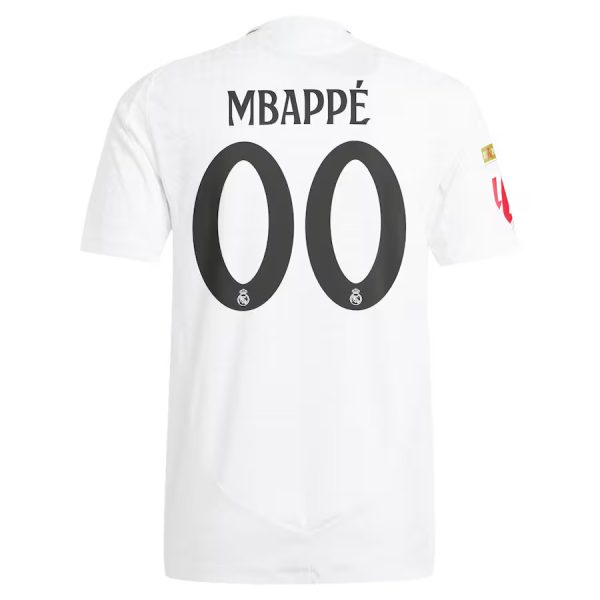 Maillot Match Real Madrid Domicile 2024 2025 Mbappe