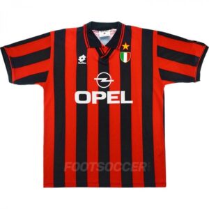 1996-97 Maillot Milan AC Retro Vintage Home