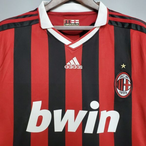 2009-10 Maillot Milan AC Retro Vintage