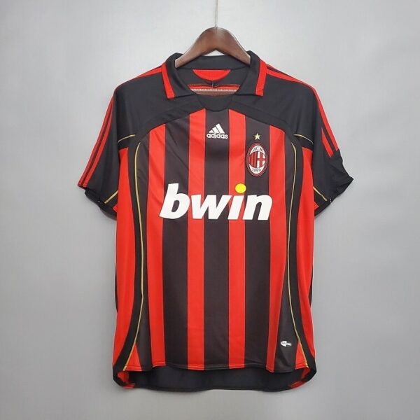 2006-07 Maillot Milan AC Retro Vintage Domicile