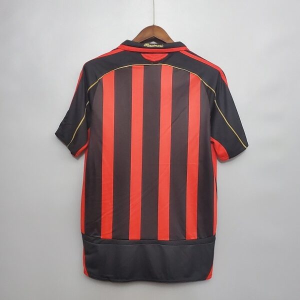 2006-07 Maillot Milan AC Retro Vintage Domicile