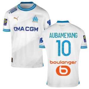 Maillot OM Aubameyang Domicile 2023 2024