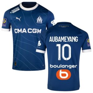 Maillot OM Aubameyang Exterieur 2023 2024