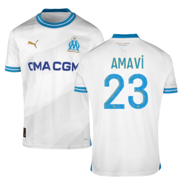 MAILLOT OM DOMICILE 2023 2024 AMAVI