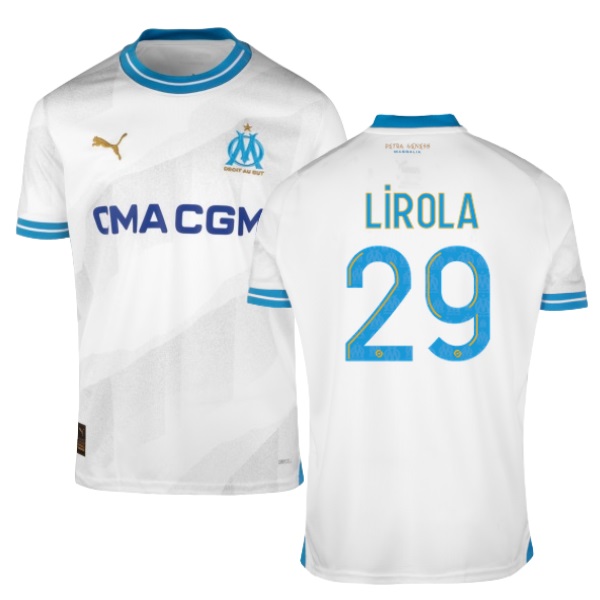 MAILLOT OM DOMICILE 2023 2024 LIROLA