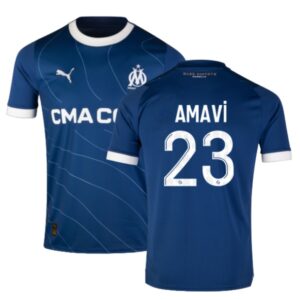 MAILLOT OM EXTERIEUR 2023 2024 AMAVI