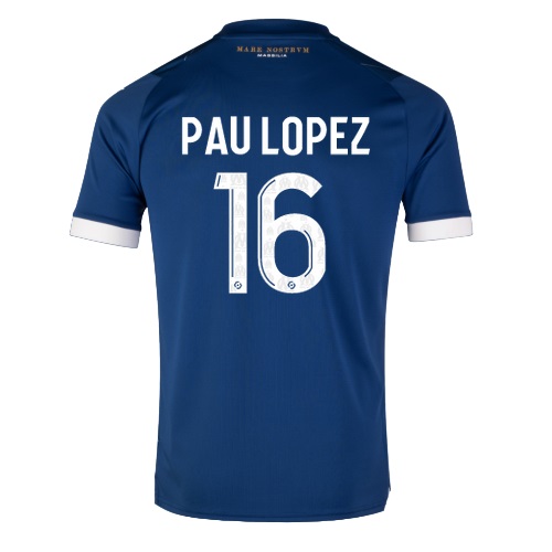 MAILLOT OM EXTERIEUR 2023 2024 PAU LOPEZ