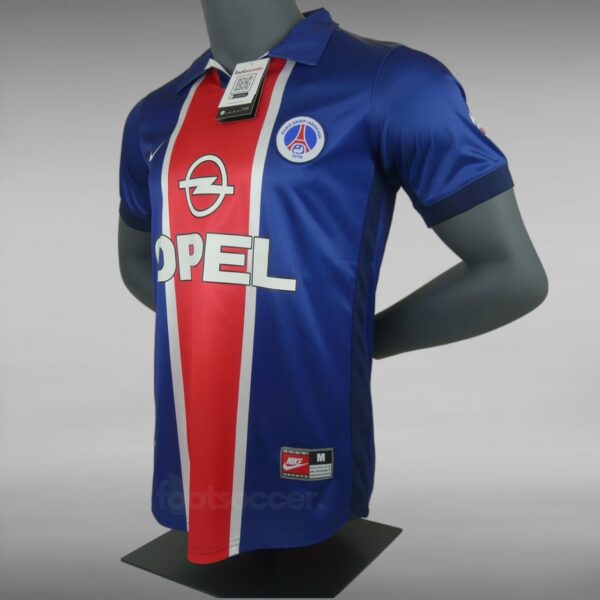 Maillot PSG Retro Vintage 1998 1999 Domicile Hechter