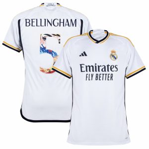 Maillot Real Madrid 2023 2024 Bellingham Pre Saison