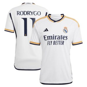 MAILLOT REAL MADRID DOMICILE 2023 2024 RODRYGO