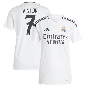 Maillot Real Madrid Domicile 2024 2025 Femme Vini Jr.