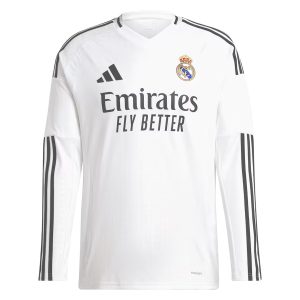 Maillot Real Madrid Domicile 2024 2025 Manches Longues