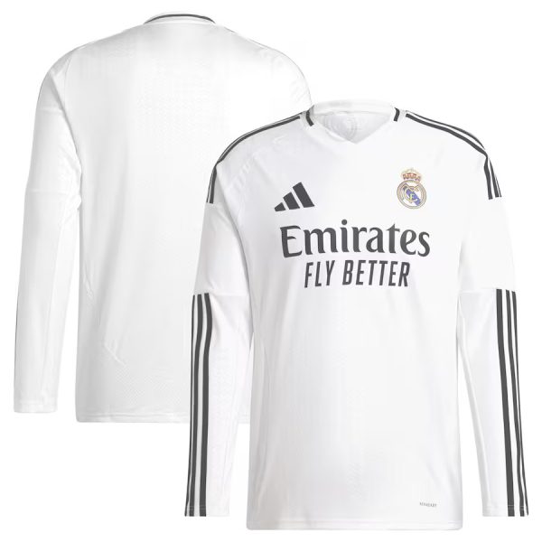 Maillot Real Madrid Domicile 2024 2025 Manches Longues