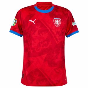 Maillot République tchèque Domicile Badges Euro 2024