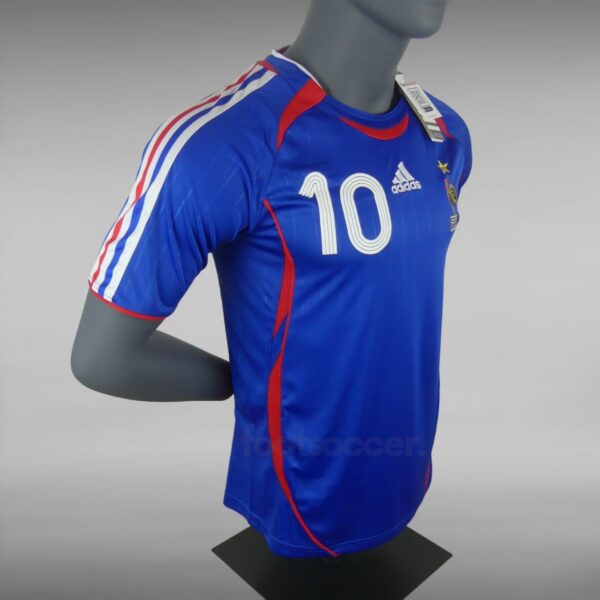 Maillot Retro Vintage Equipe de France ZIDANE 2006 Home