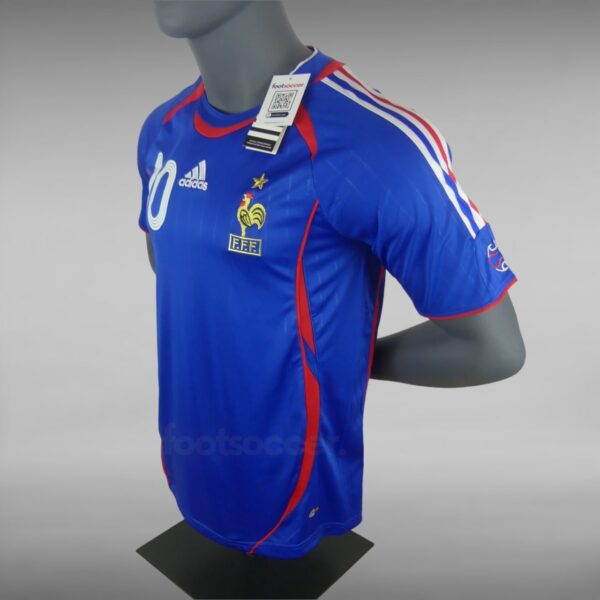 Maillot Retro Vintage Equipe de France ZIDANE 2006 Home