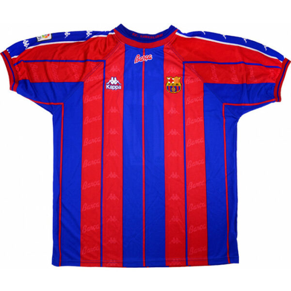 Maillot Barca Domicile 1997-1998 Rivaldo