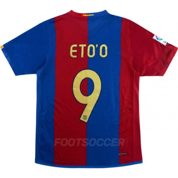 Maillot Barca Domicile 2006-2007 Eto’o