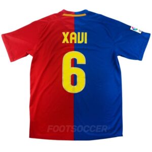 Maillot Barca Domicile 2008-2009 Xavi