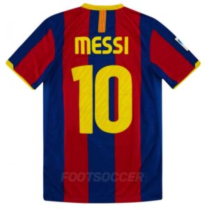 Maillot Barca Domicile 2010-2011 Messi