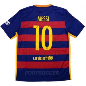 Maillot Barca Domicile 2015 2016 Messi