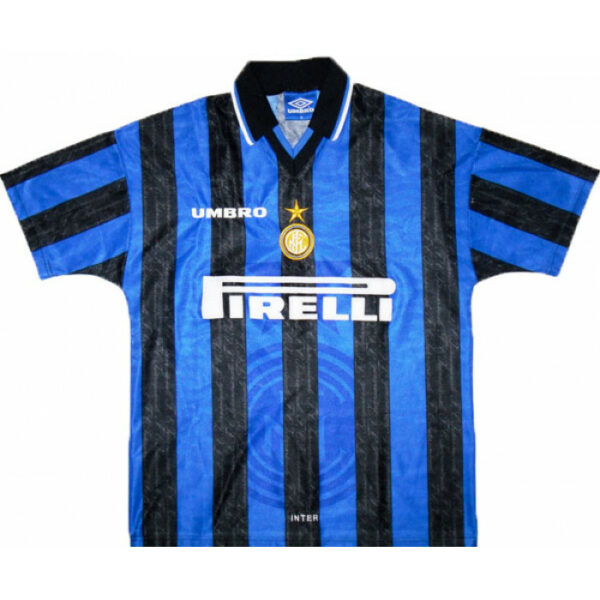 Maillot Inter Milan Domicile 1997 1998 Ronaldo