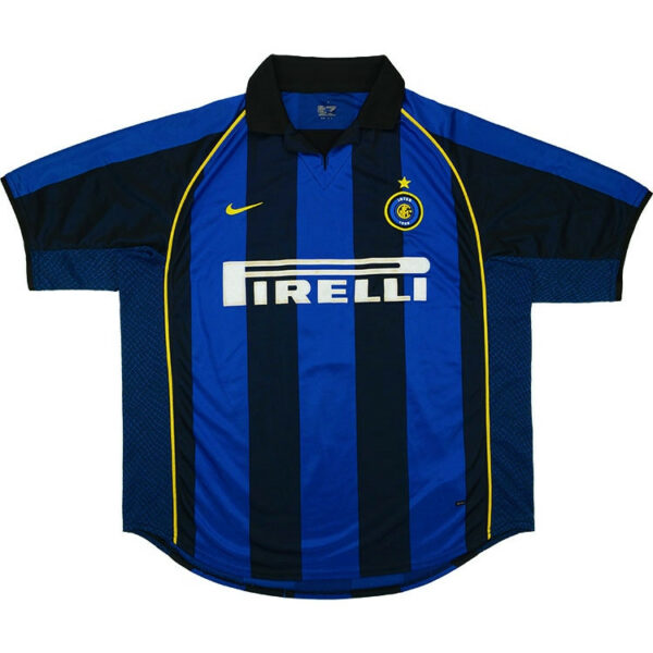 Maillot Inter Milan Domicile 2001 2002 Ronaldo