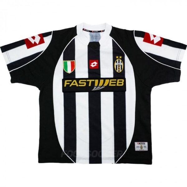 2002-03 Maillot Retro Vintage Juventus Home