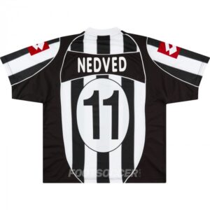 2002-03 Maillot Retro Vintage Juventus Home NEDVED