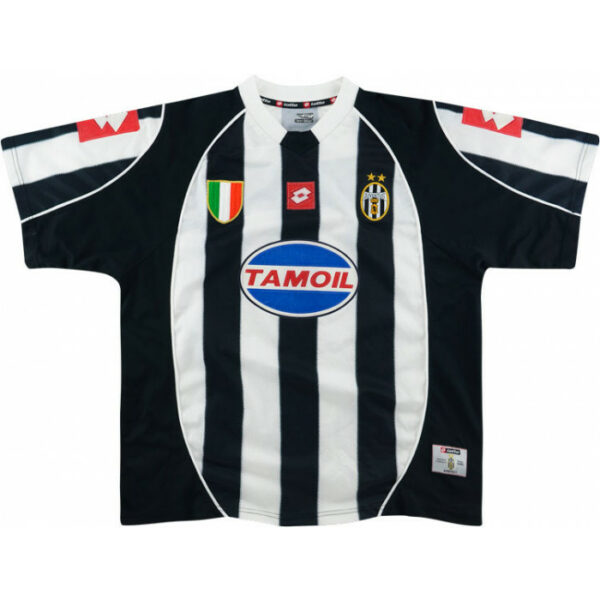 2002-03 Maillot Retro Vintage Juventus Home NEDVED