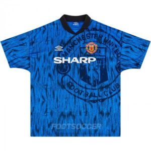 1992-93 Maillot Retro Vintage Manchester United Away