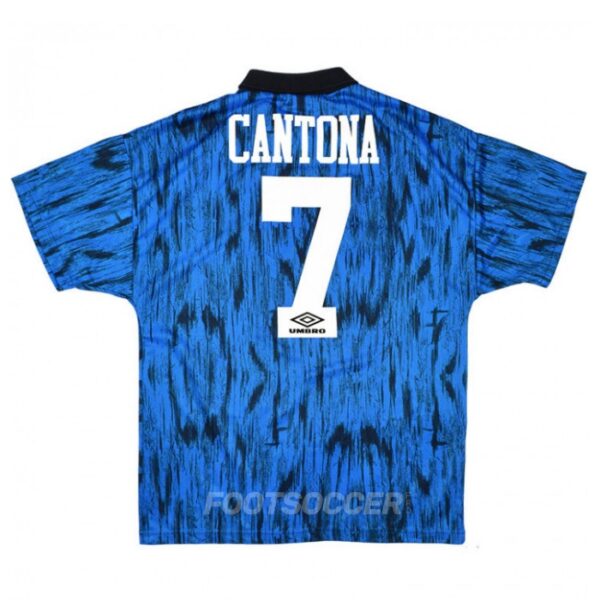 1992-93 Maillot Retro Vintage Manchester United Away Cantona