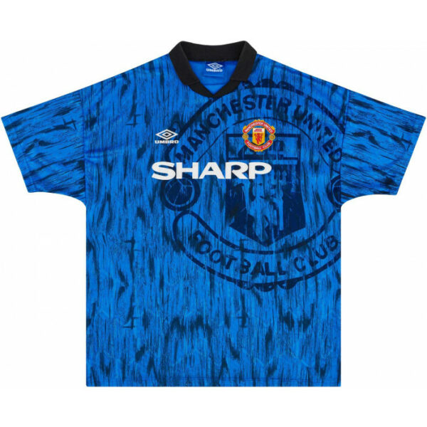 1992-93 Maillot Retro Vintage Manchester United Away Cantona